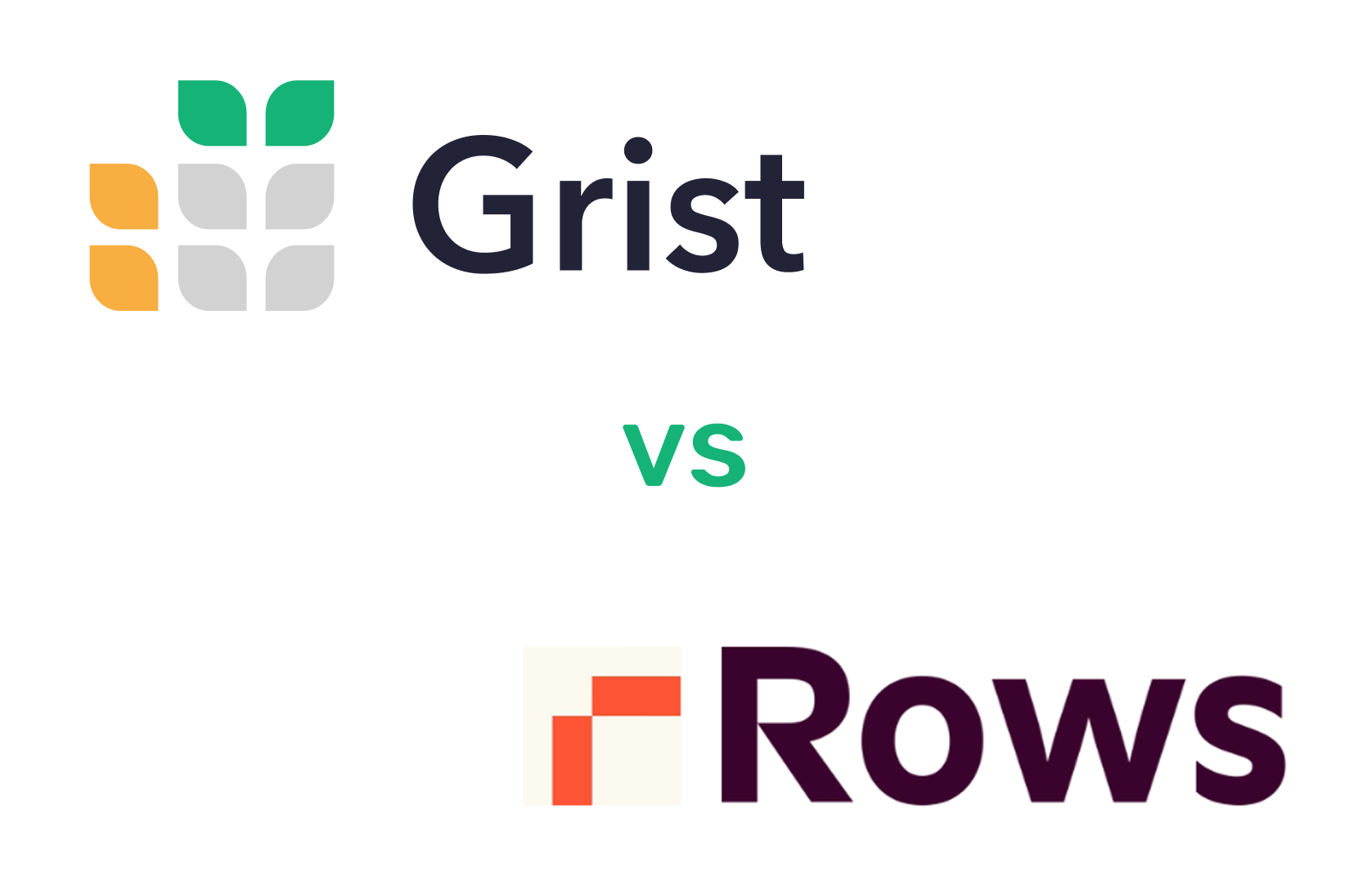 Grist vs Rows